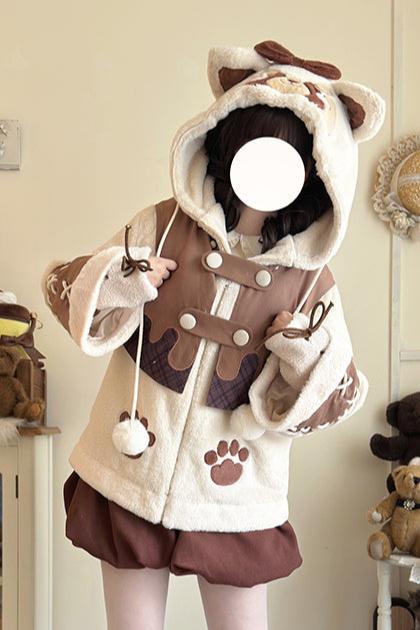 [January 4 reservation deadline] Mousse Bear Farie Hoody Coat Suit Complete