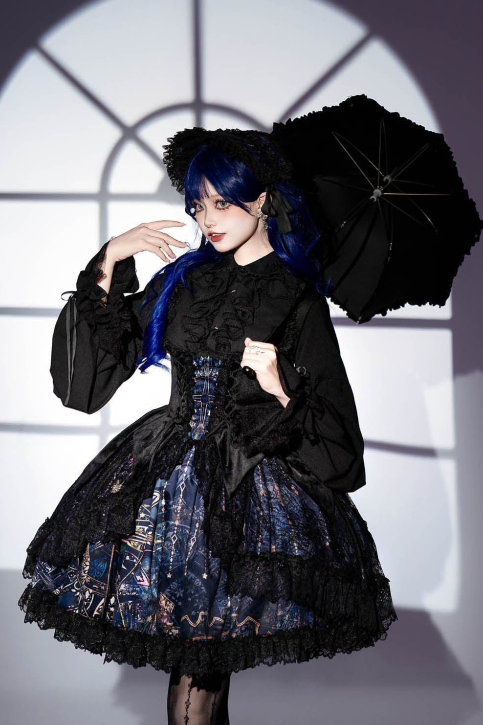 [Reservation deadline on October 15] Color Window Classical Elegant Gothic Lolita Dress/Shirt/Apron