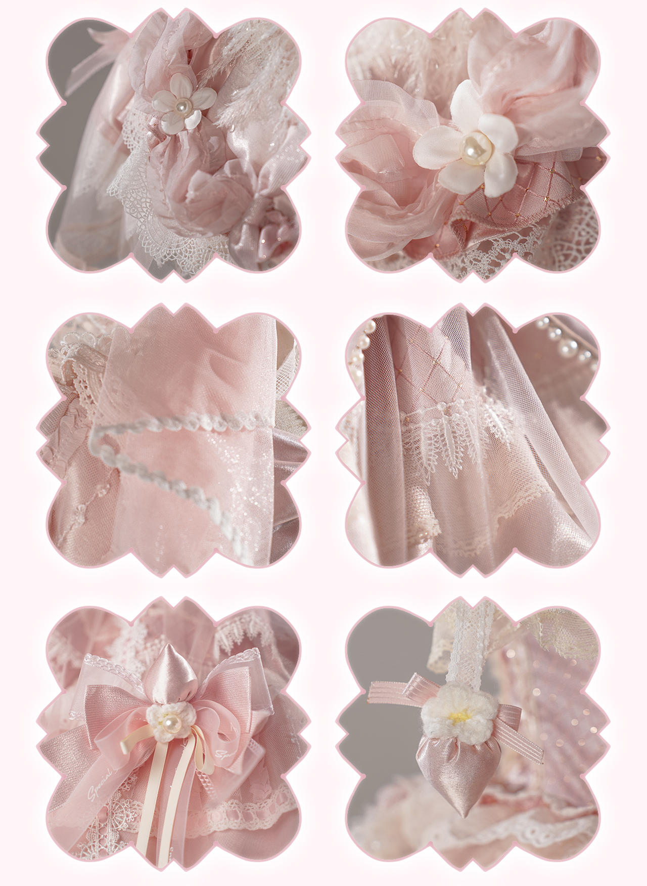 【2月26日予約締切】ラビングスノーピンクロリータロマンティックドレス＋フルセットA/B