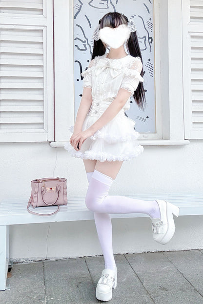 レースガーゼハウス地雷スカート