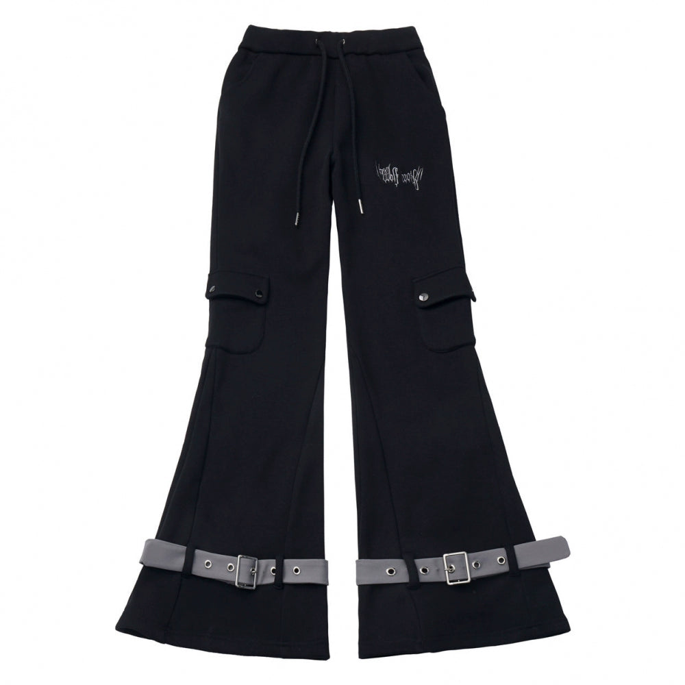 パッチワークファーフードコート+パンツ+シャツ+スカート+レッグカバー