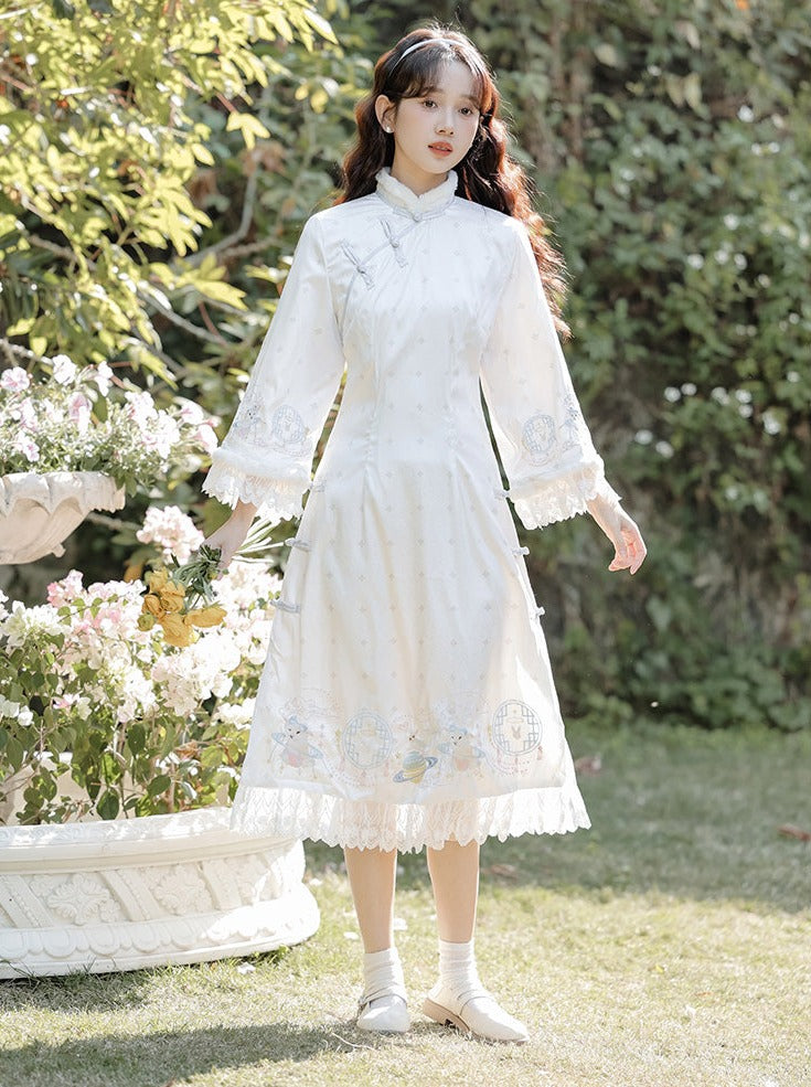 China Retro Long Dress