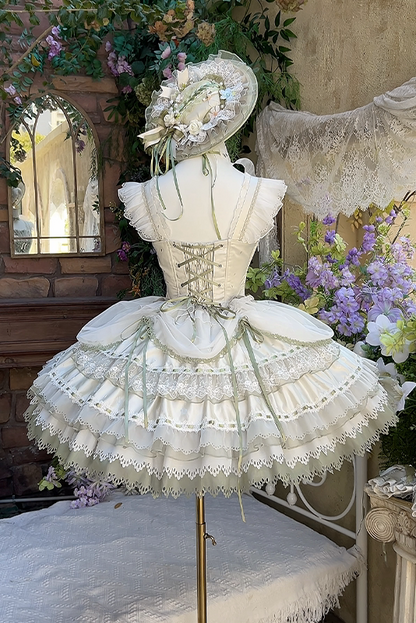【4月5日予約締切】リリーエンブロイダリーロリータプリンセスコルセットドレス