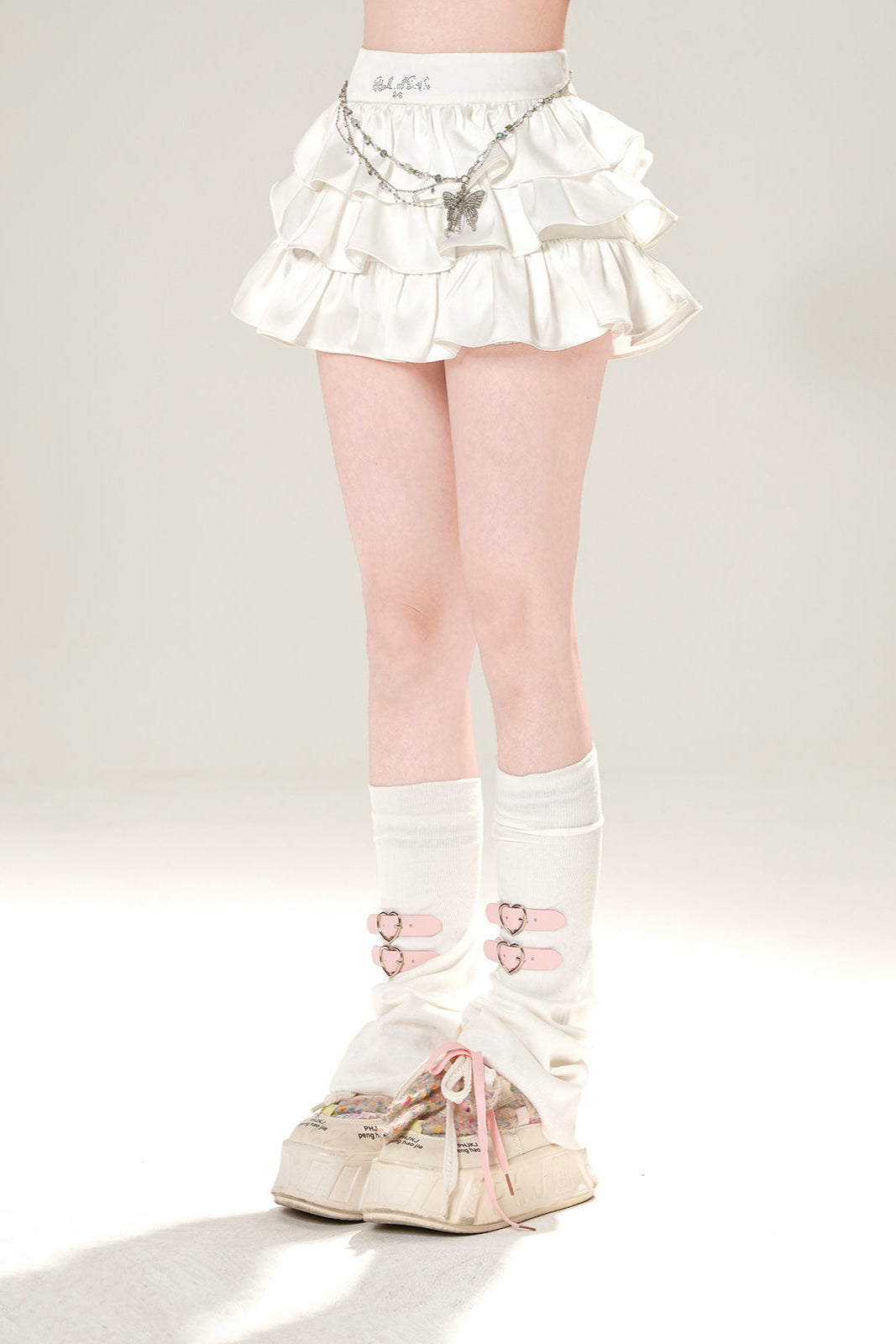 フワワハイウエストミニスカート