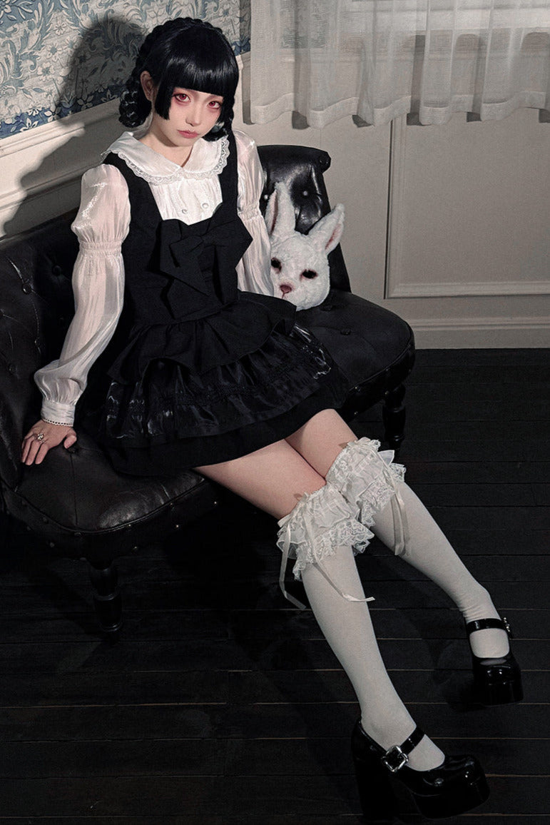 [Mar. 4 reservation deadline] Dorothy Dark Gothic Lace Cat Ear Dress Setup