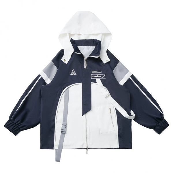 サブカルカーゴショートコート+ジャンパースカート+スカート +レッグウォーマー