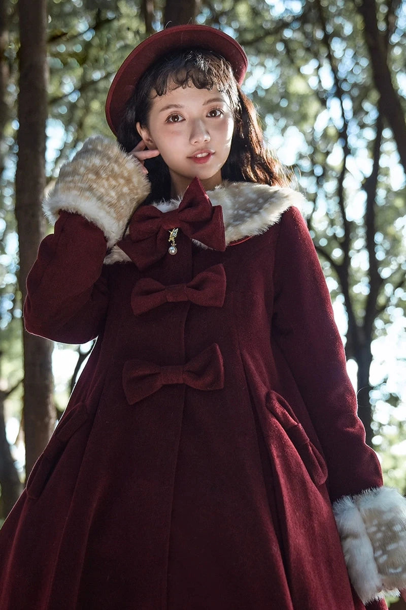 リボンフレアガーリーロリータコート – Belchic リボンフレアガーリーロリータコート – Belchic