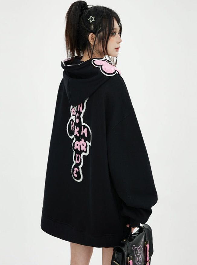 Logo Zip-up Hoodie