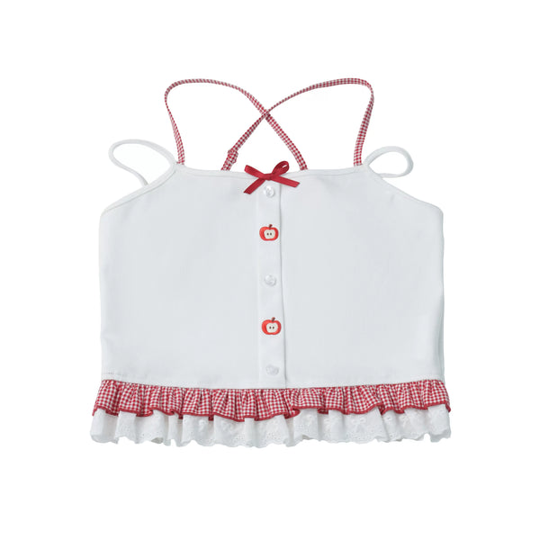 Apple Red Bunny Ear Girly Set