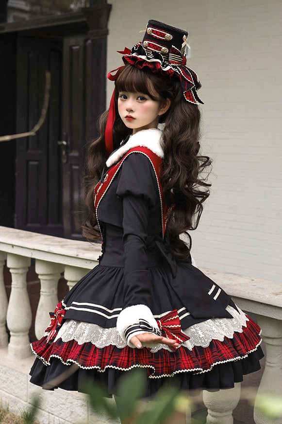 【1月13日予約締切】Honor Guard Ceremonyファーカラー付きショートジャケット