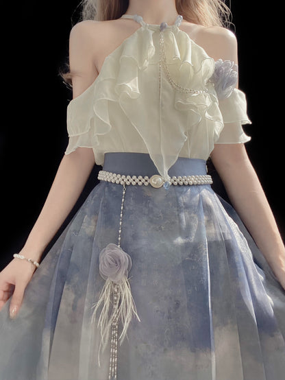 インプルーブドハンフーホースフェイススカートセット