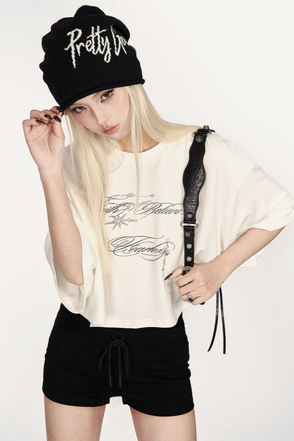American Hip Print Cool Sweat Shorts