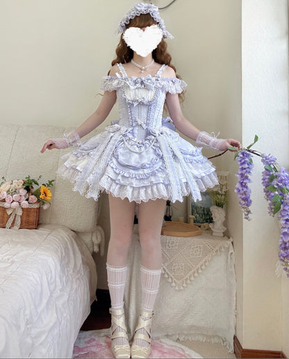 [Order Deadline: October 3] Pearl Rose Ballet Style Pure Elegant Dress