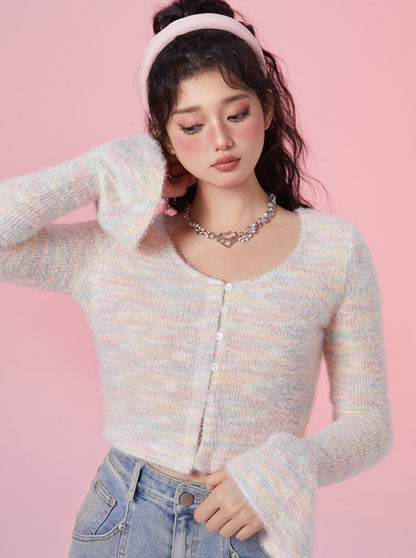 Fantasy Marshmallow Soft Mix Knit