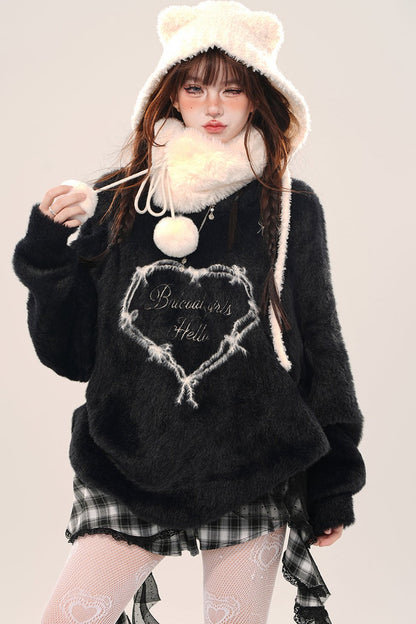 Love Hearts Loother Knit