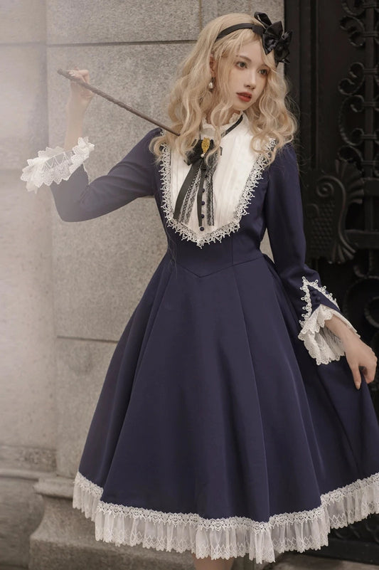 Night Elegant Retro Lolita Dress