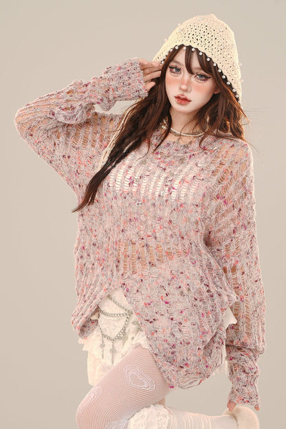 Korean loose cut outnit top