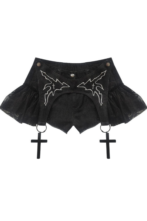 ドリームダークY2Kクロスパンツ