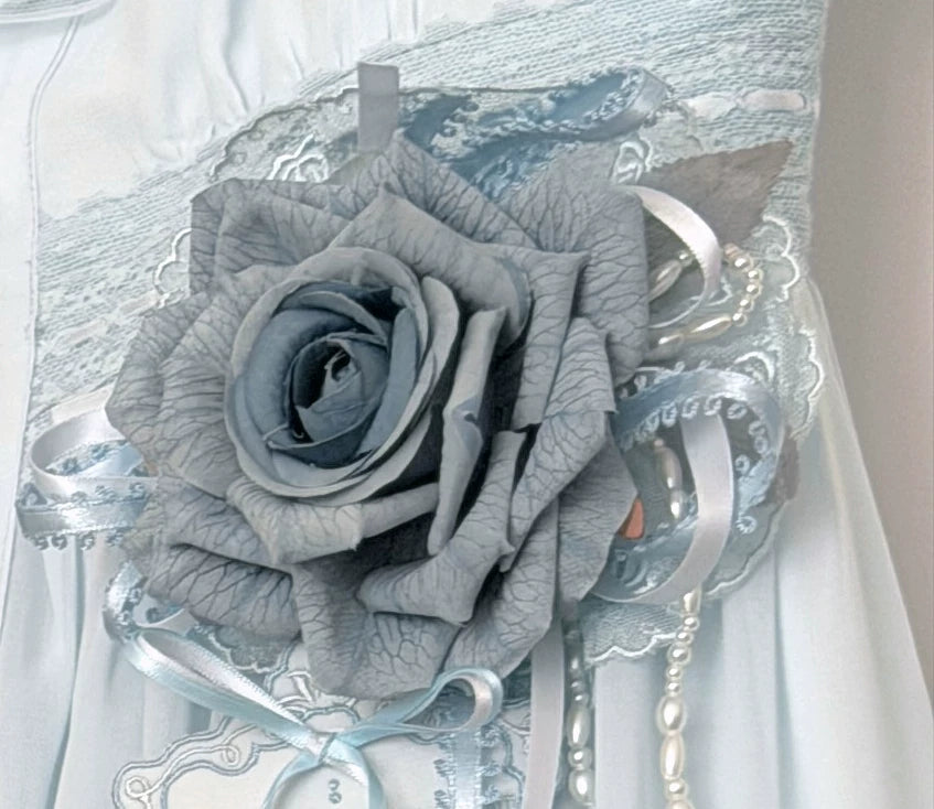 [Vorbestellfrist 22. Juni] Accessoires der Serie mit floraler Stickerei (nur für Käuferinnen des Kleides)