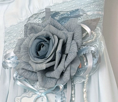 [Vorbestellfrist 22. Juni] Accessoires der Serie mit floraler Stickerei (nur für Käuferinnen des Kleides)