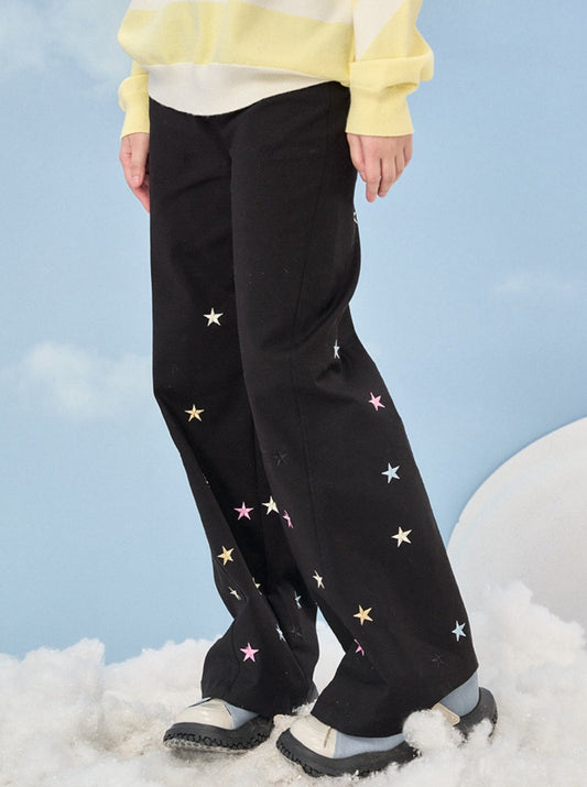 Colorful Night Star Pants
