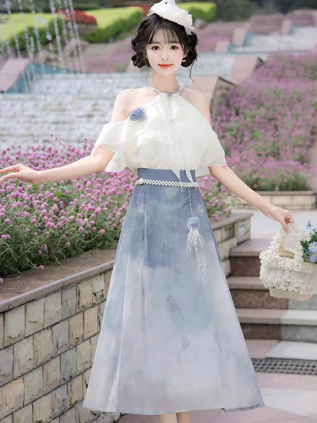 インプルーブドハンフーホースフェイススカートセット