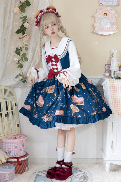 クラシカルポップミュージックロリータドレス