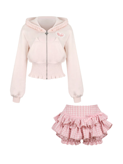 シュガーウォーターキャットパーカー+ケーキスカート