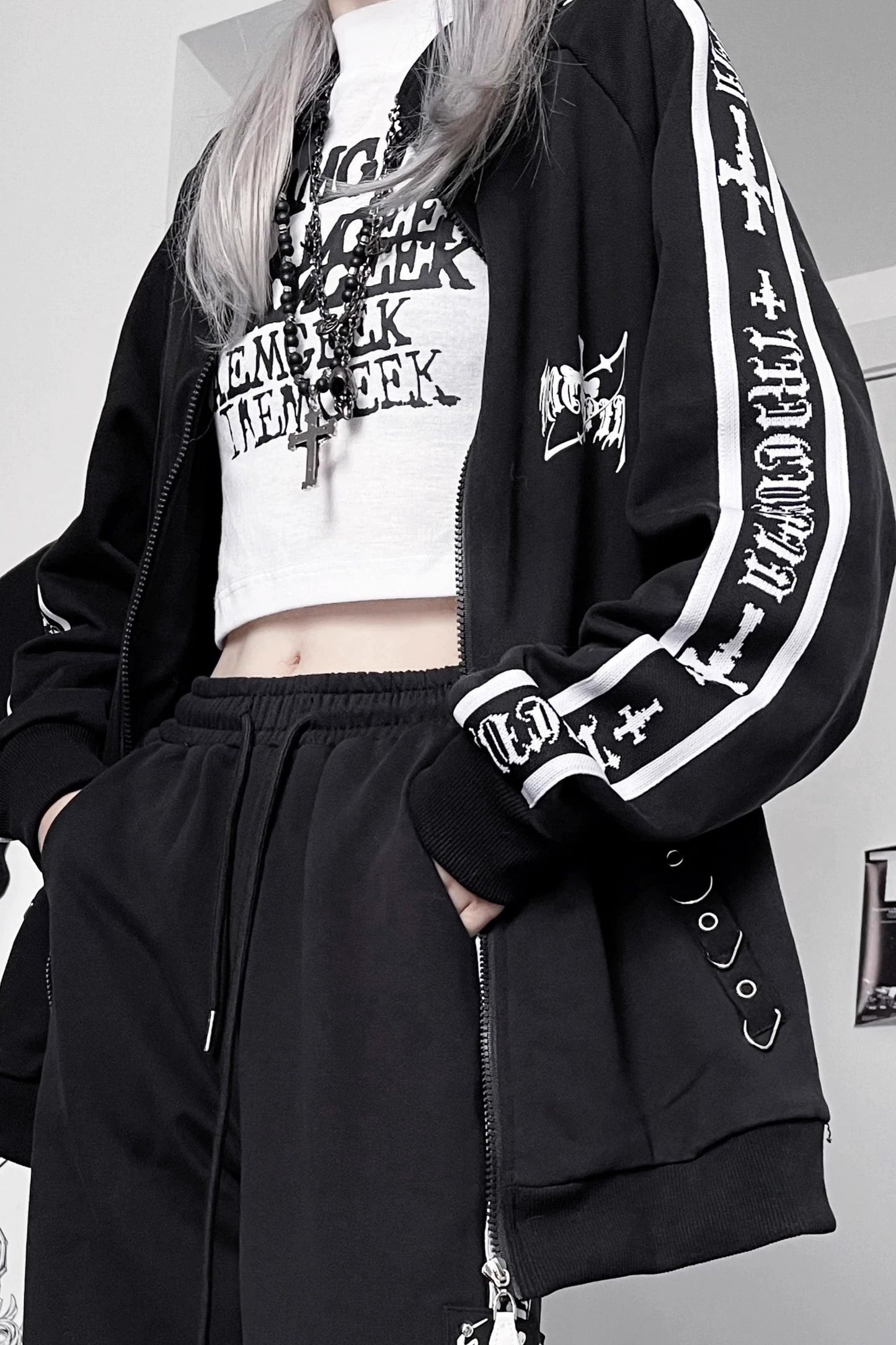 スーパードライブミラーフードパーカー+パンツ