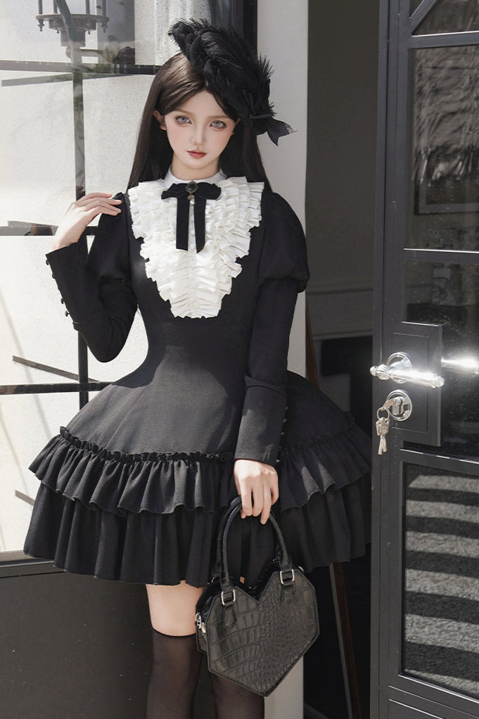 [Reservations] Gothic Doll Ruffle Lolita Little Dress