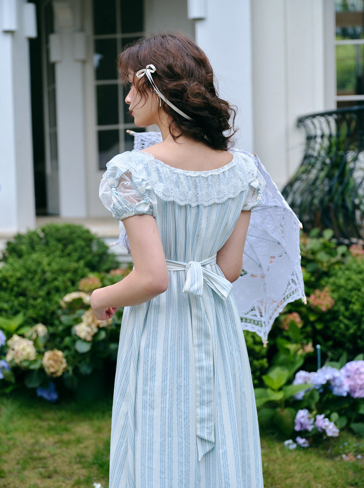 Elegant Retro Summer Long Dress