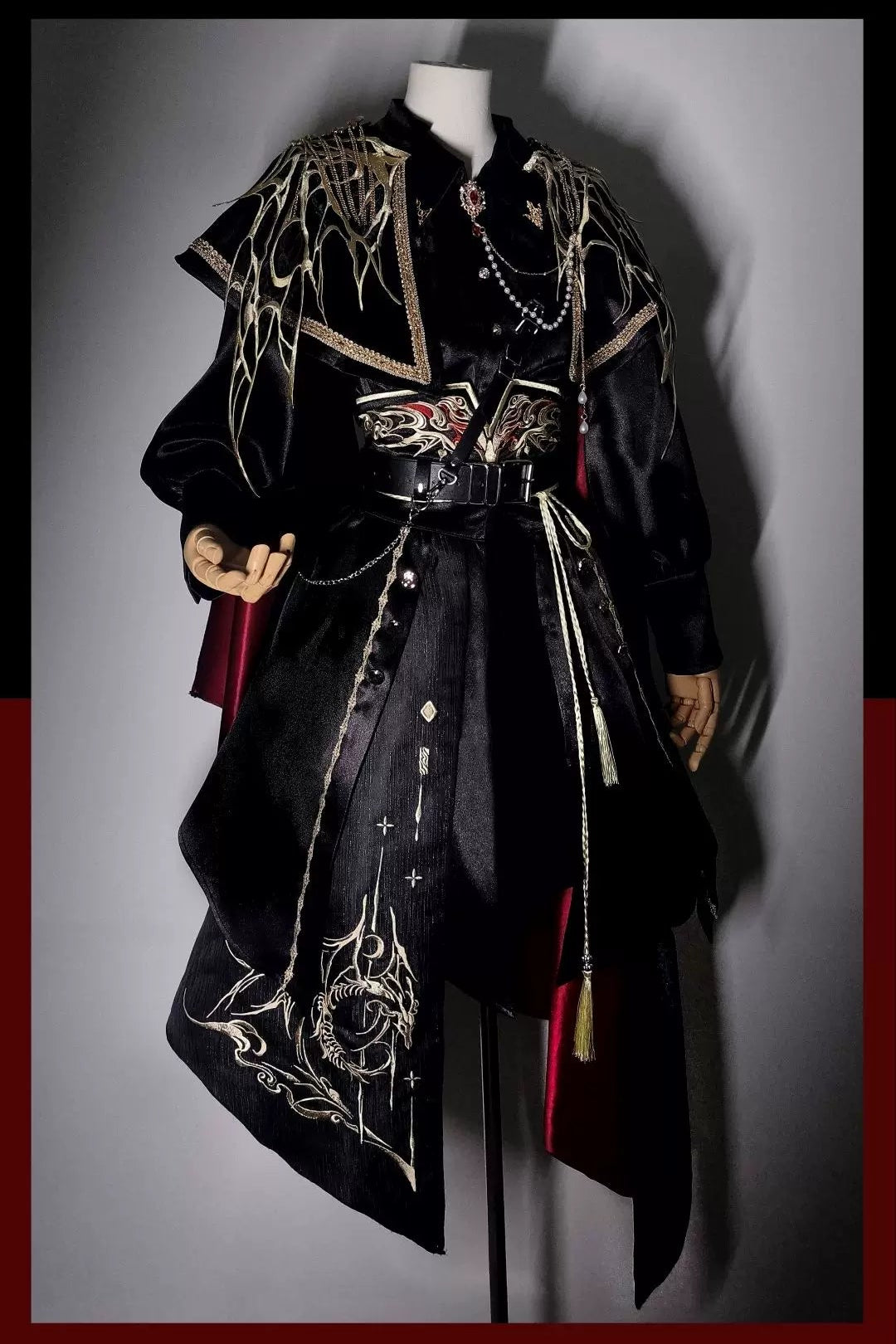 【予約商品】ダークファンタジーエンブロイダリーケープ＋シャツ＋コルセットトレーン＋パンツ/スカートコンプリートセット＋フルセット