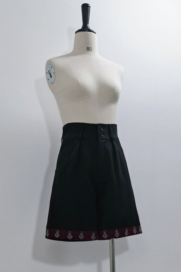 レッドブラック4.0レトロダークロングベストプリンスセットアップ