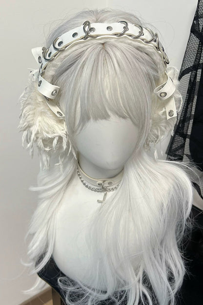 Dark Punk Fur Earmuffs