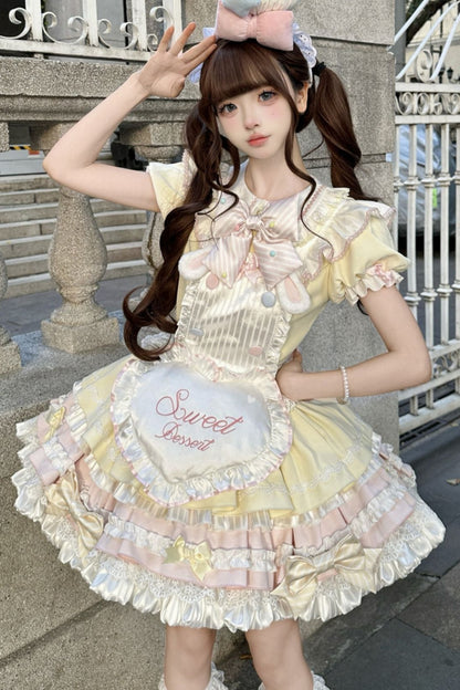 [Deadline for reservations: February 26] Sweet Rabbit Tea Time Apron Dress Setup