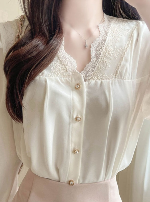 Lace Super Pink Synche Shirt