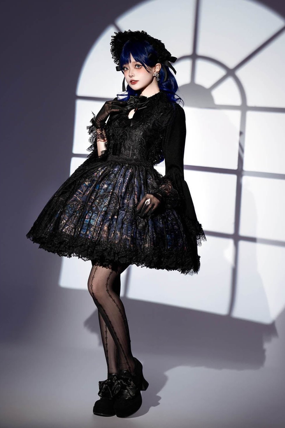 [Reservation deadline on October 15] Color Window Classical Elegant Gothic Lolita Dress/Shirt/Apron