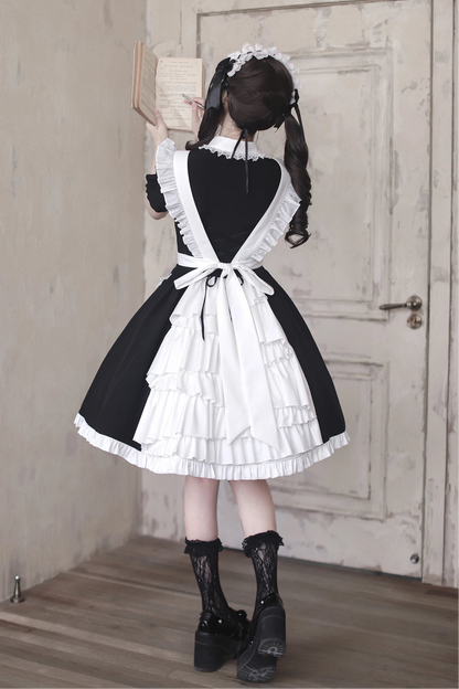 [Date limite de précommande : 29 avril] Tablier Maid Lolita Gothique