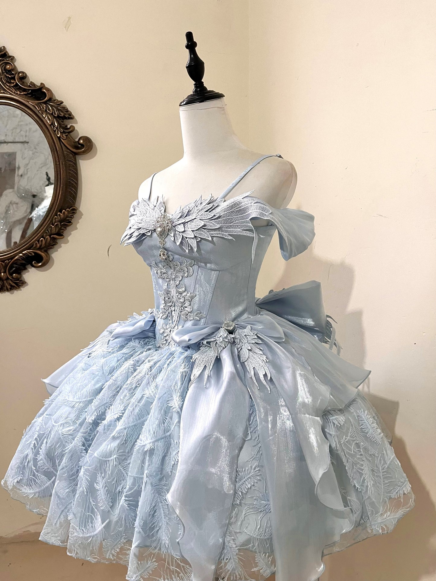 Fairy Flying Feather Ballerina Dress