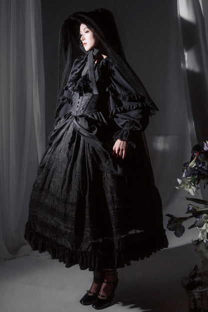 【予約商品】Song of the Lonely Birdアンティークケープ