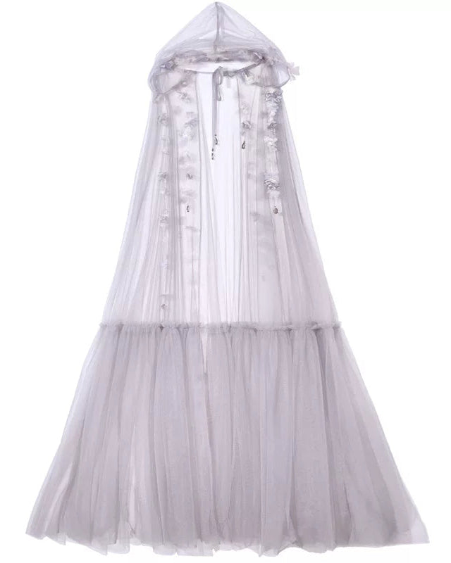 ムーンライトフェアリーメッシュロングケープ