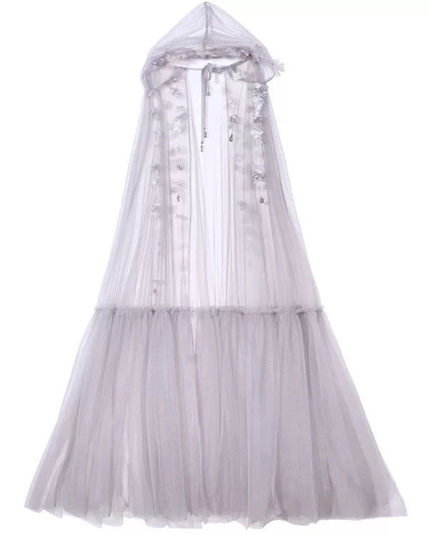 ムーンライトフェアリーメッシュロングケープ