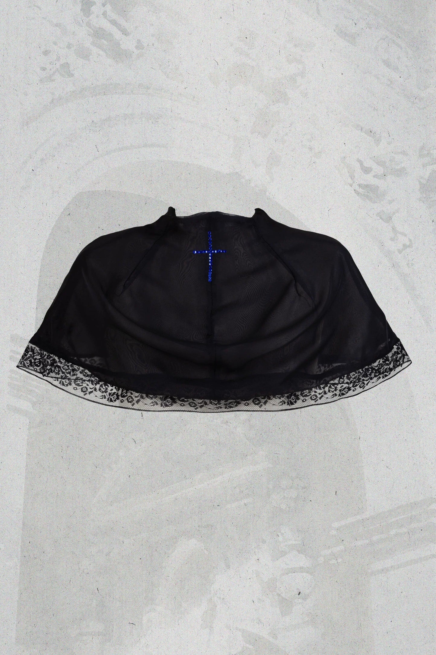 【4月13日预售截止】天使告白哥特洛丽塔十字蕾丝披肩