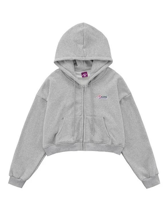 American Retro Cardigan Sweat Suit