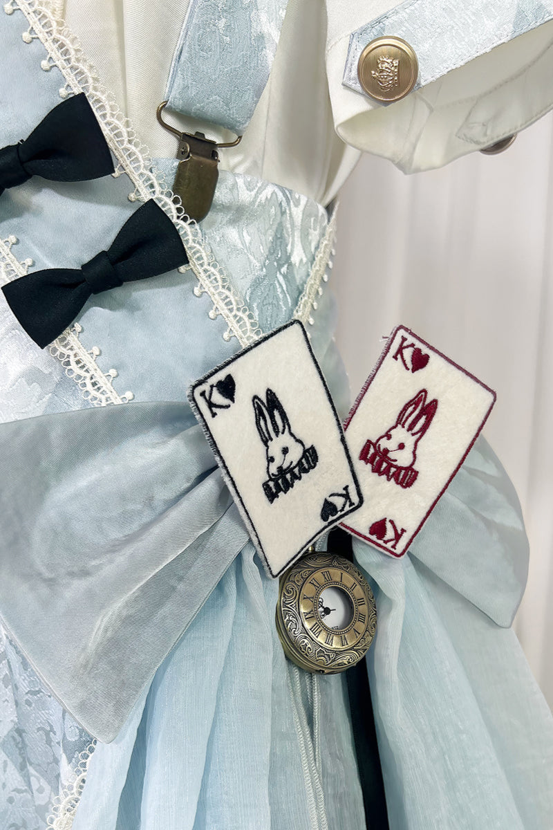 【予約商品】アリス皇子ロリータシャツ+ショートパンツ+ベルト