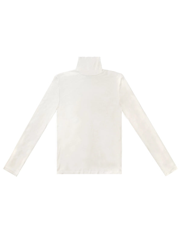 Slim High Neck Sweet Tops