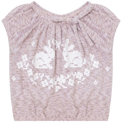 Rabbit Shadow Knitted Top