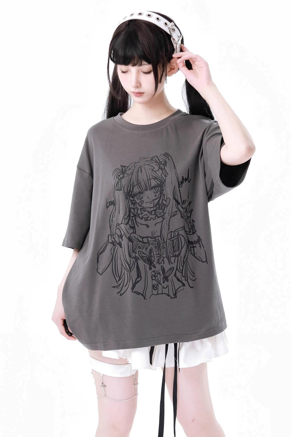 フォーカラーショウジョマンガトップス