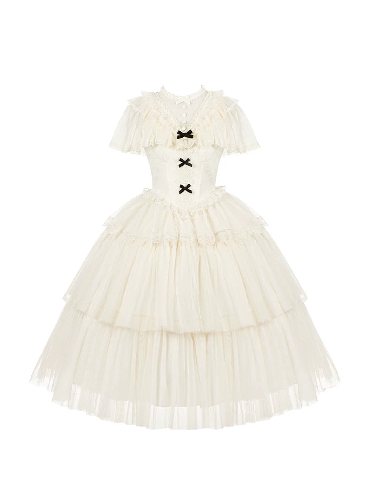 [Pre-Order] White Princess Dress + Accessories