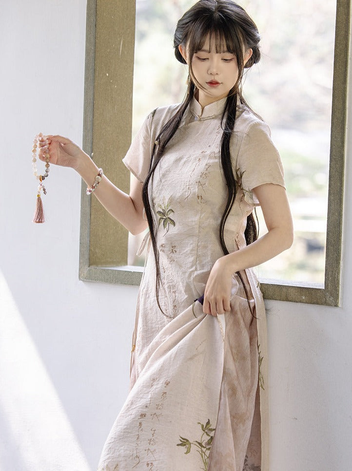 retro chinese dress Retro Chinese Style Qipao Prom Dress